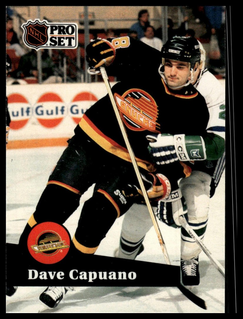 1991-92 Pro Set French #237 Dave Capuano