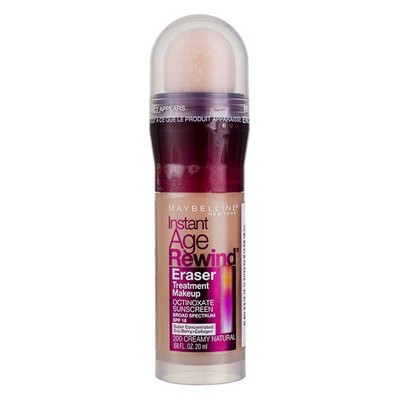 3 Pack Maybelline Instant Age Rewind Eraser Treatment Makeup, Creamy Natural ...