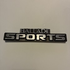Crx Ballade Sports Emblem Cr-x 1984-1987 84 85 86 87 Jdm Crx Ballade Sports Emblem Cr-x 1984-1987 84 85 86 87 Jdm