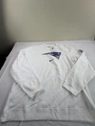 Nike New England Patriots 2025 Rivalries Sideline White Crew Sweatshirt 2XL $80