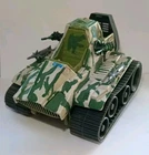 Gi-Joe Triple T Vehicle 1986 Played With Custom Paint Job Incomplete
