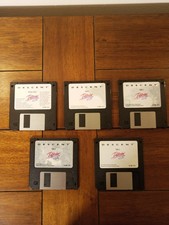 Vintage Descent PC Computer Game Disk 1-5 W/Dyson Diskette Case Interplay 1995