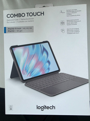 NEU Logitech Combo Touch iPad Pro 11  M4 AZERT-Tastatur