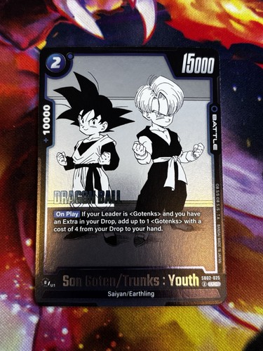 Son Goten/Trunks : Youth SB02-025 card