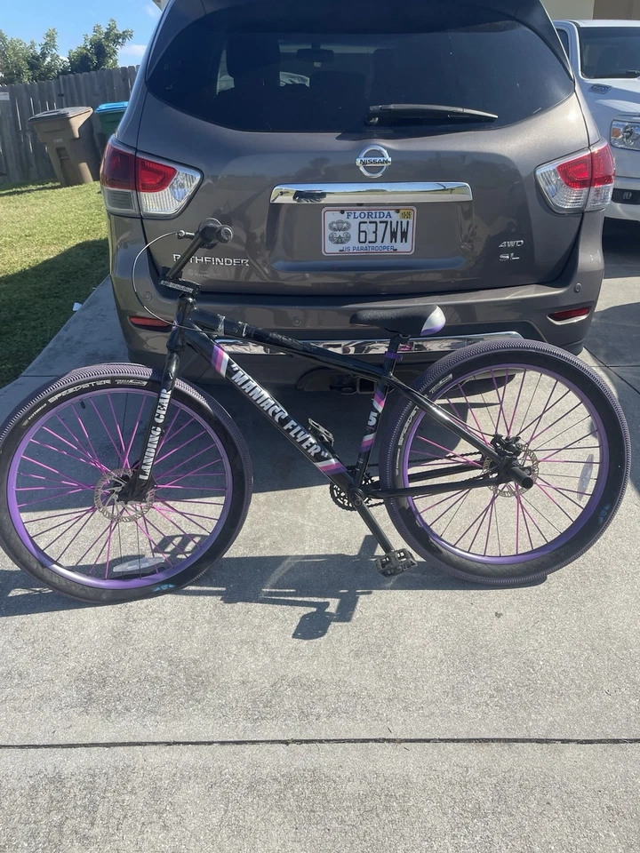 maniac flyer se bike 27.5” purple - Image 4 of 4