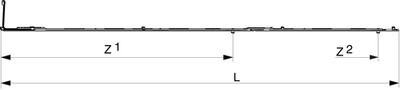 Maco Mittelverschluss KV1650EH Multi-Matic