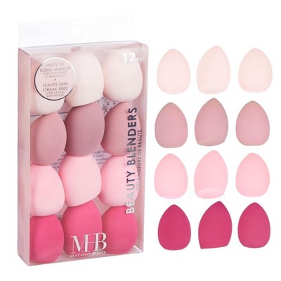 12pc Beauty Blenders Value Pack - Assorted Cosmetic Makeup Sponge Beauty Blen...