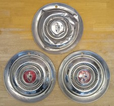 1954-1955 Lincoln Capri Cosmopolitan Hubcaps Wheel Covers 3 15