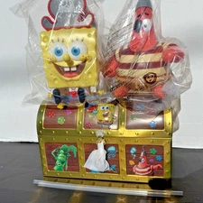 Spongebob Movie Treasure Chest Popcorn Bucket + Patrick & Sponge Sipper Cup 2025