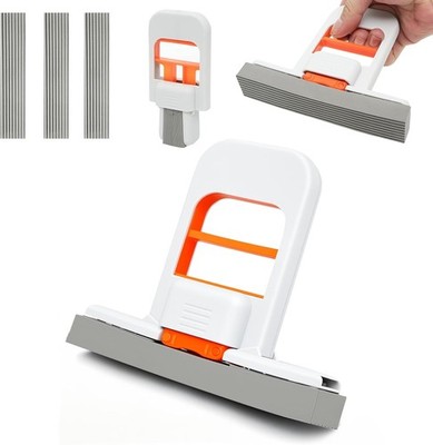 Self Squeezing Mini Mop, Oran Small Spon Mop, Wet and Dry Use Cleaning