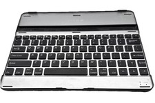 Hype Silver  Black Wireless Bluetooth Keyboard for Tablet, iPhone, iPad, Tested