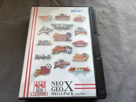 NEO GEO X GOLD Console Set Handheld Dock Controller Megapack Vol 1 Ninja Masters
