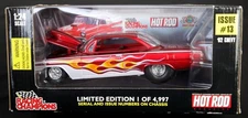 RACING CHAMPIONS, HOT ROD MAGAZINE, 1:24 SCALE MODEL, #13, '62 CHEVY