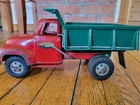 1956 Tonka Dump Truck; W/Working Manual Dump and Tailgate Levers; Vintage