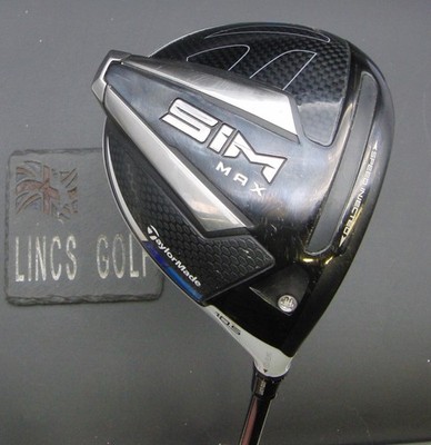TaylorMade Sim Max 10,5° Driver Stiff (optional) Graphitschaft Prosimmon Grip*