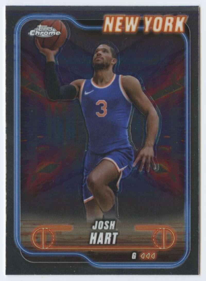JOSH HART 2024-25 Topps Chrome #71 NBA ID:140088 | eBay