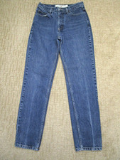 Vintage Guess Jeans Women 28 High Rise Tapered Pants Dark Wash Fade Denim 90s