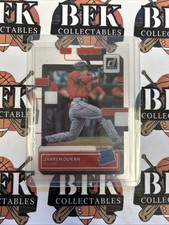 2022 Panini Chronicles #56 Jarren Duran Clearly Donruss Red Sox Rated Rookie RC
