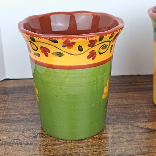 Tiny Paint Chip 2 Certified International California Garden Coffee Cup Mug - Picture 9 of 20