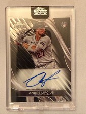 2024 Topps Chrome Black - Autographs Andre Lipcius #CBA-AL (AU, RC)