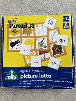 ELC Jolly Phonics Bild Lotto neu und ungeöffnet 