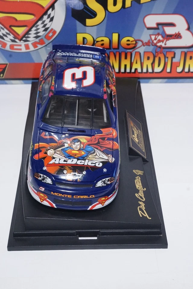 1999 Dale Earnhardt Jr. AcDelco Superman 1/24 Revell NASCAR Diecast !!! - Image 4 of 4