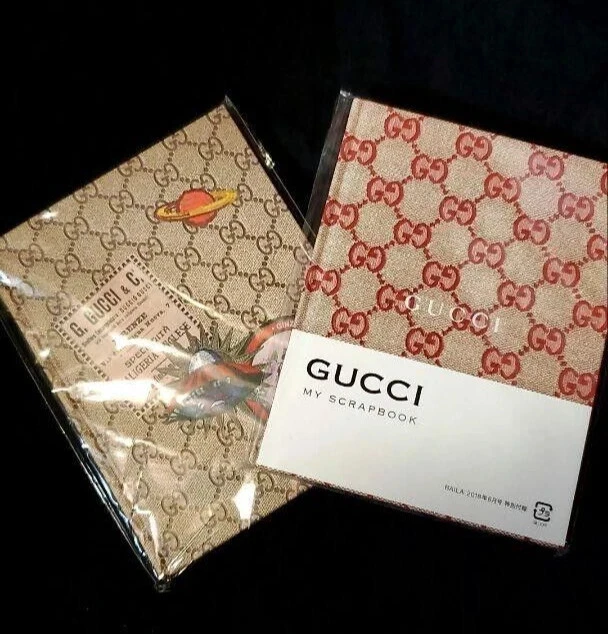 2 notebooks Novelty Notebook NEW Journal GUCCI - Image 1 of 3