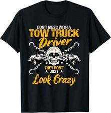 New Limited Funny Operator Wrecker Towing, Tow Truck Driver T-Shirt Made In USA
