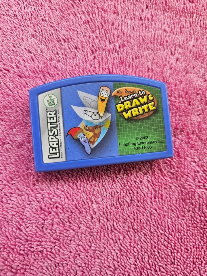 Leapfrog Leapster Disney UP / Wall-E / Spongebob / Mr Pencil / Go Diego Go - Image 3 of 4