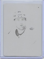 2021-22 O-Pee-Chee OPC black plate COLIN WHITE Ottawa Senators #55