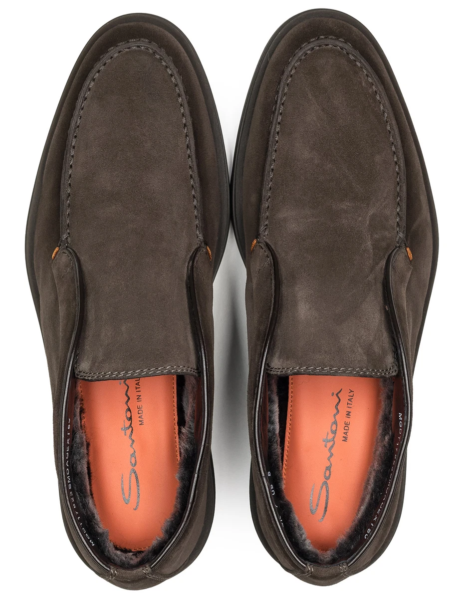 Santoni Desert suede boots - Grey