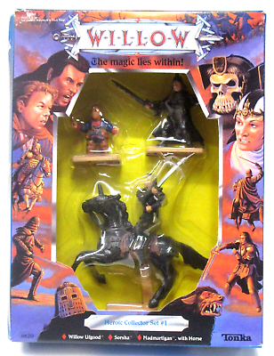 Tonka 1988 Willow Movie HEROIC COLLECTOR SET #1 with 3 Tonka 1988 Willow Movie HEROIC COLLECTOR SET #1 with 3