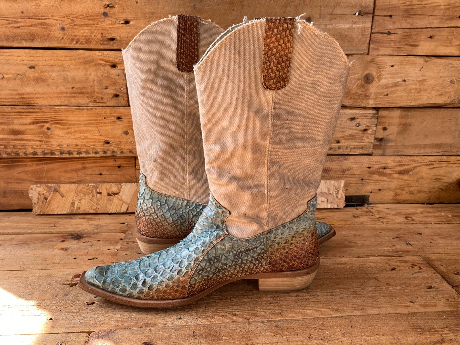 Roberto cavali western cowboys python  exotic, sn… - image 13