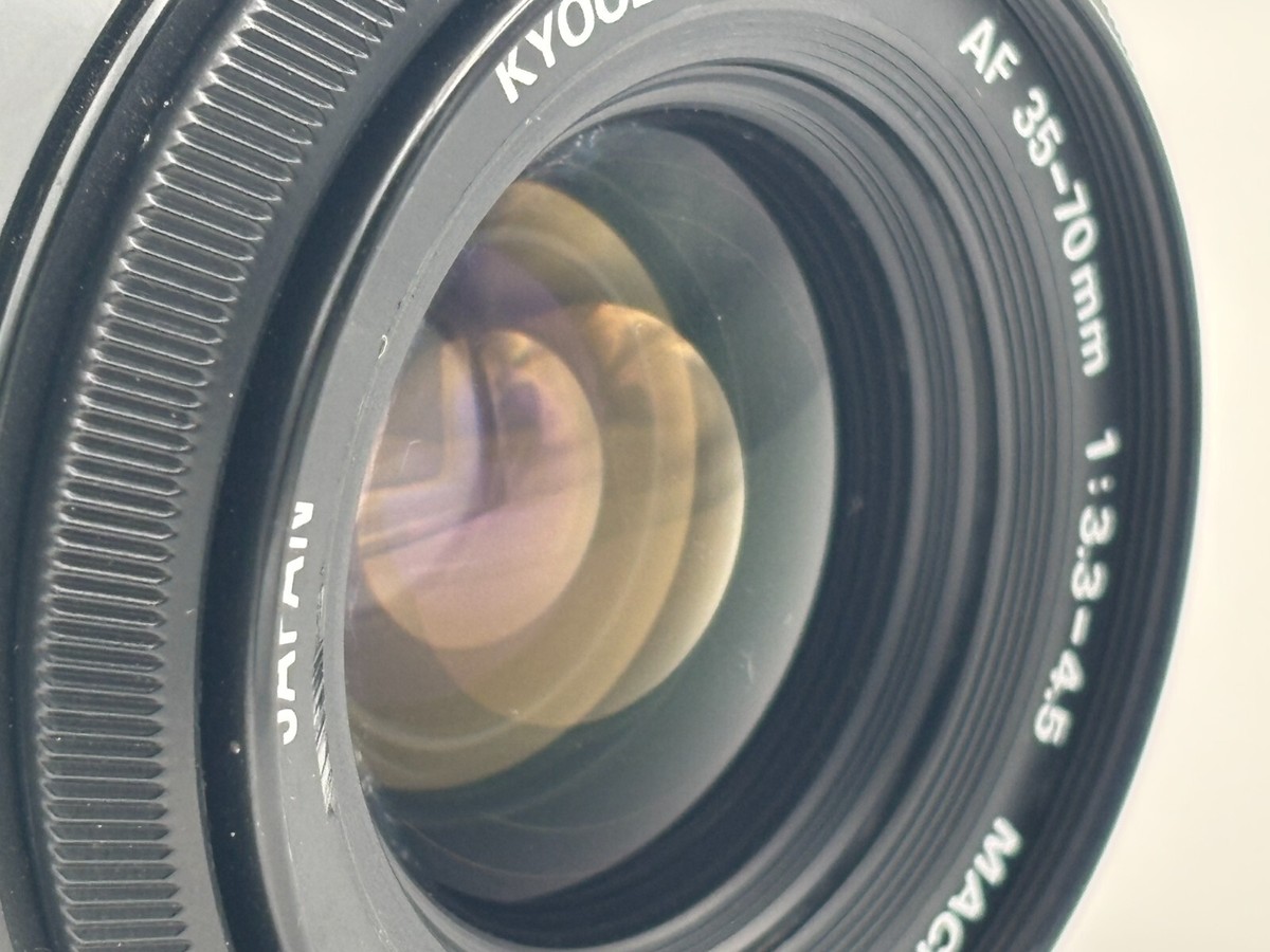 Near Mint KYOCERA LENS AF 35-70mm 1:3.3-4.5 MACRO Φ52mm from