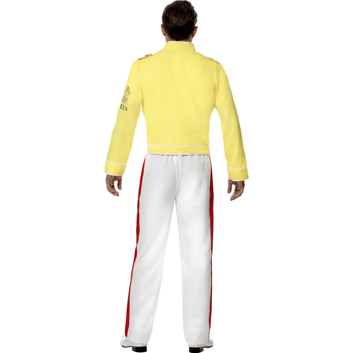 Queen Freddie Mercury Costume 80s Rock Legend Adult Mens Fancy Dress