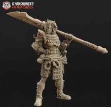 Kyoushuneko Miniatures Japanese Female Oni Ronin 28mm/32mm Scale -NO BASES-