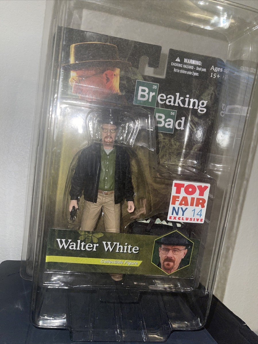 MEZCO Breaking Bad 2014 NY Toy Fair Exclusive WALTER WHITE Collectible  Figure