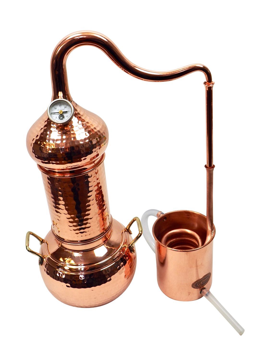 "CopperGarden®" Destille Essence | 2 Liter | Kolonnenbrennerei | ätherische Öle