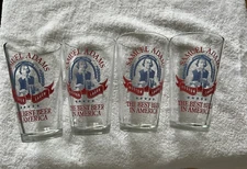 SAMUAL ADAMS BOSTON LAGER GLASSES--SET OF 4 