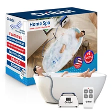 Electric Bubble Massage Bathtub Mat – Non-Slip Full-Body Waterproof Hot Tub Spa