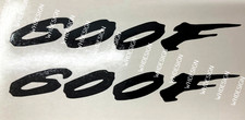 600F  decals    (CHOOSE COLOUR)  x2 decals.