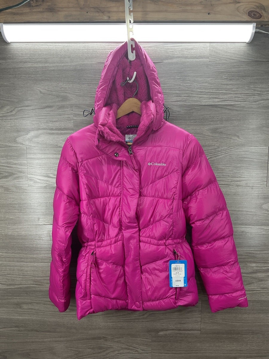 Columbia Women's Peak to Park II Insulated Hooded Pink Size