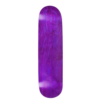 Moose Blank Skateboard Deck Stain Purple 8.0"