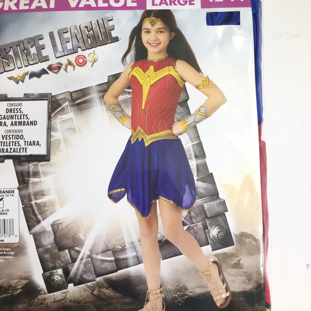 Justice League DC Comics Wonder Woman Costume - Kid's