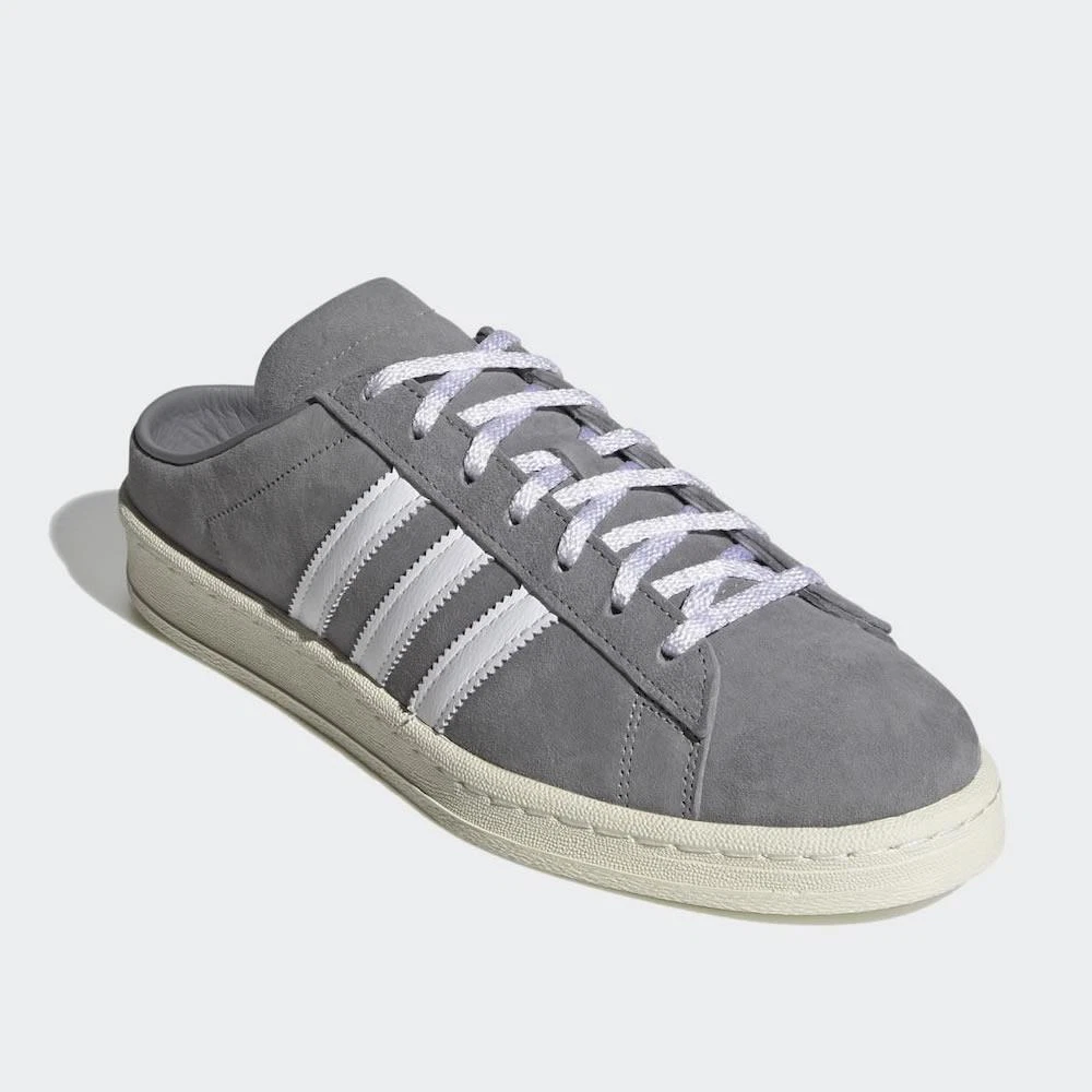 adidas ORIGINALS UNISEX CAMPUS 80&#039;S MULE GREY SLIP ON SHOE SLIDES TRAINERS SALE |