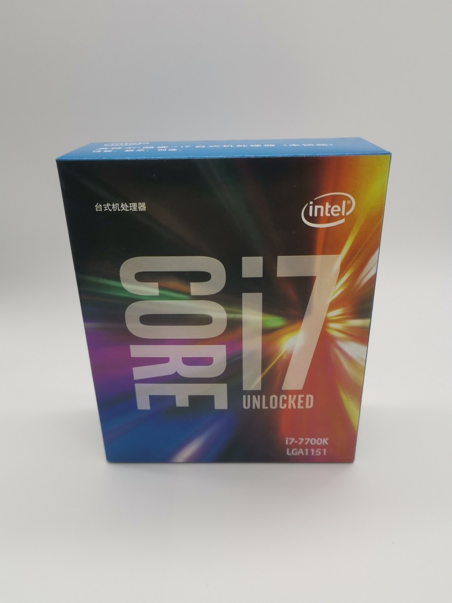 Intel Core i7-7700K 4.5 GHz 4 Cores Desktop CPU Processor