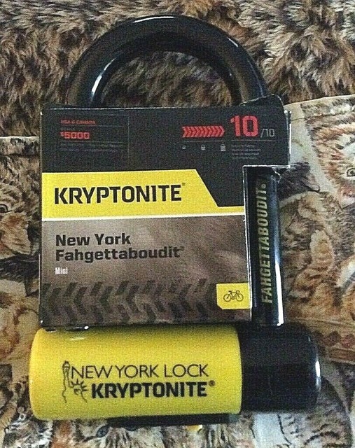 kryptonite bike lock ebay