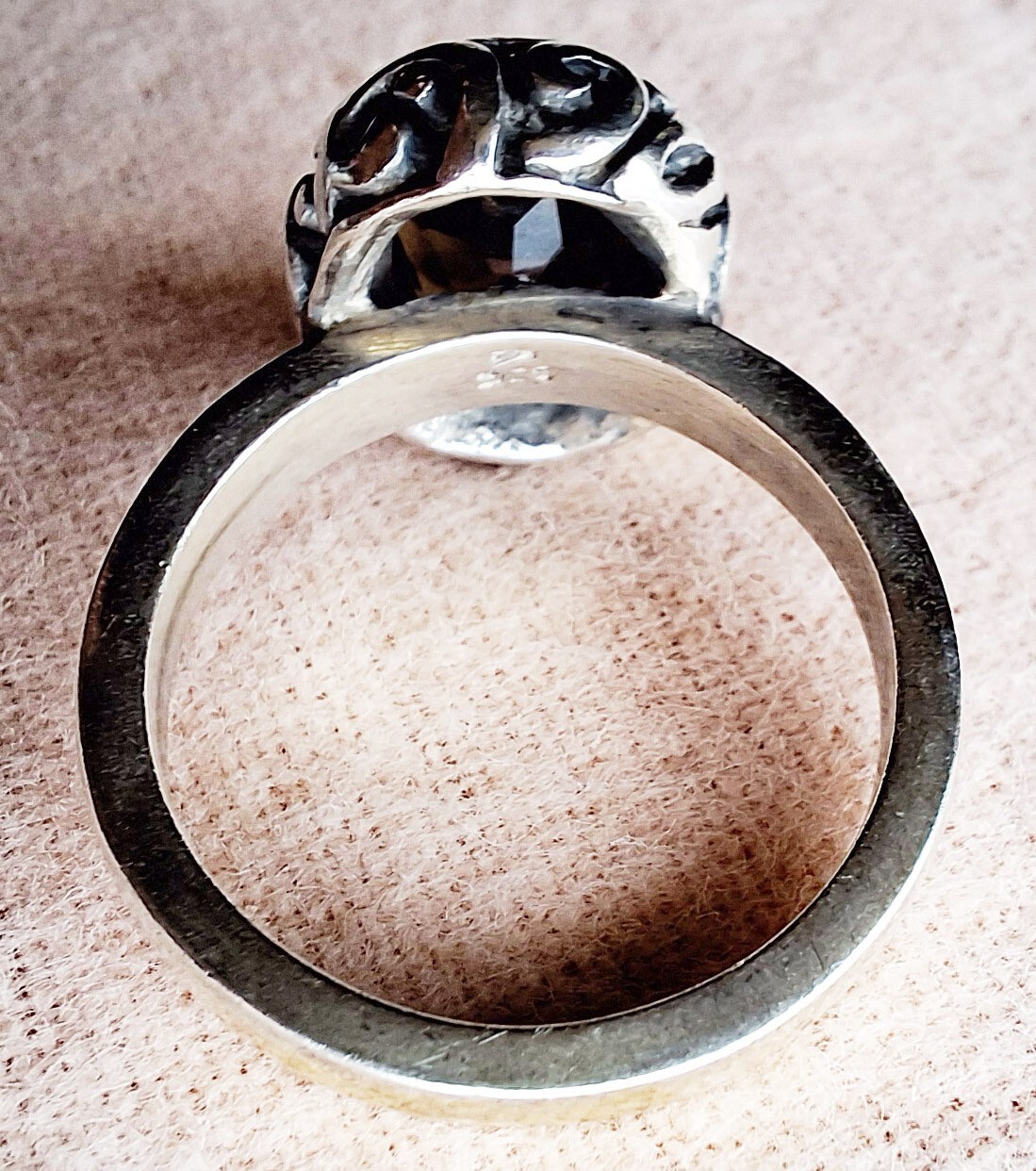 Sterling Citrine Ring - image 3