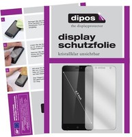 2X Schutzfolie FüR Doogee X7 Klar Display Folie Dipos Displayfolie