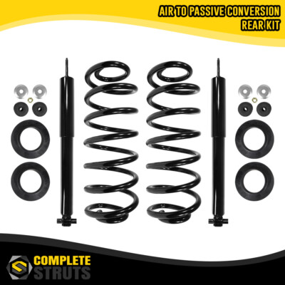 #ad 2003 2011 Lincoln Town Car Rear Air Bag to Shocks amp; Coil Springs Conversion Kit $77.23
